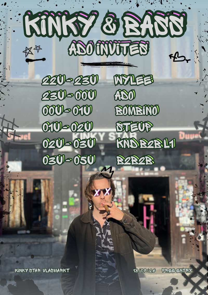 Kinky & Bass: Ado Invites poster