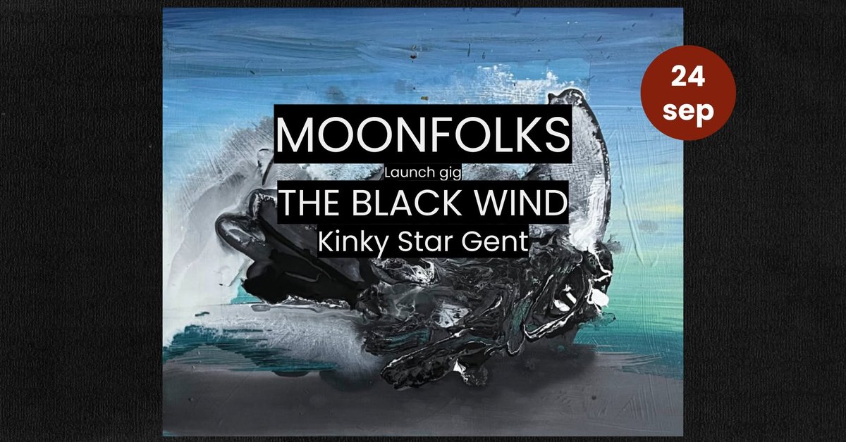 Moonfolks - Album Release poster