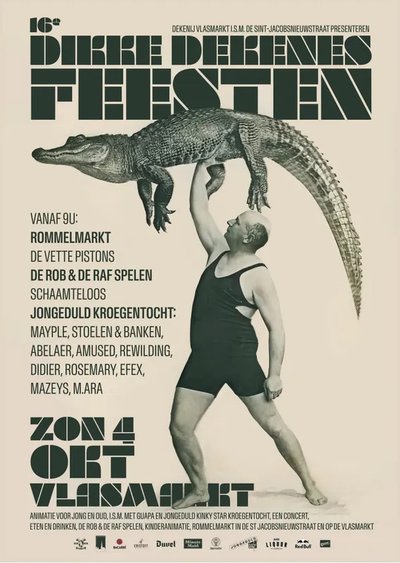 16e Dikke Dekenesfeesten poster